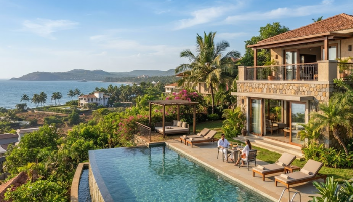 Luxury villa real estate investment in North Goa property market