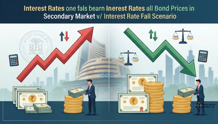How interest rate changes affect bond prices in the secondary market in India How interest rate changes affect bond prices in the secondary market in India