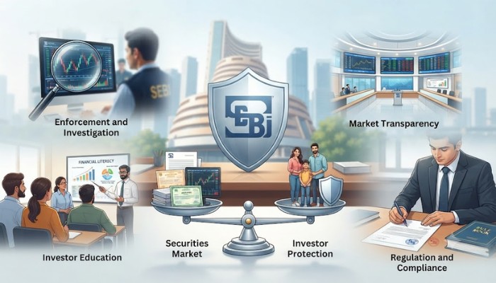 What is SEBI role as the securities market regulator in India protecting investors What is SEBI role as the securities market regulator in India protecting investors
